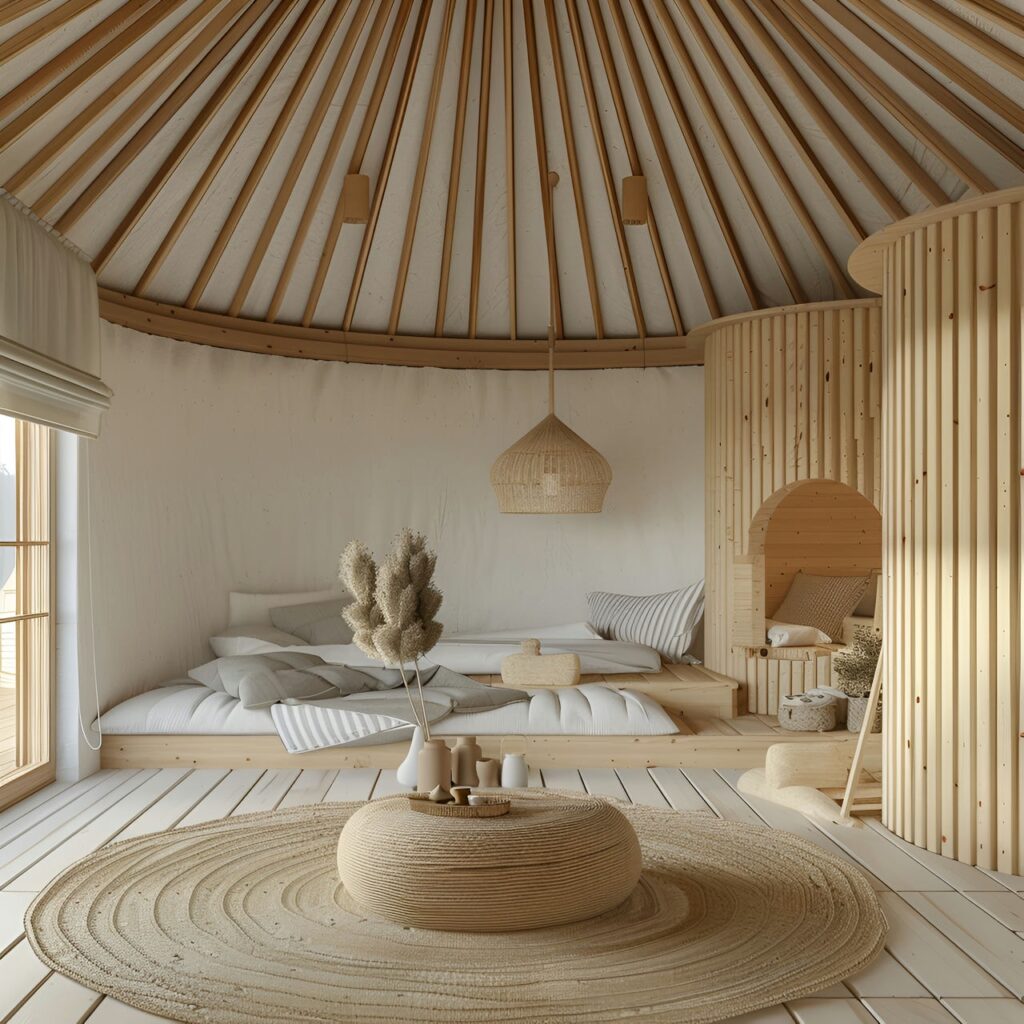 Yurt: architecture, history, sustainability, materials and typical prices