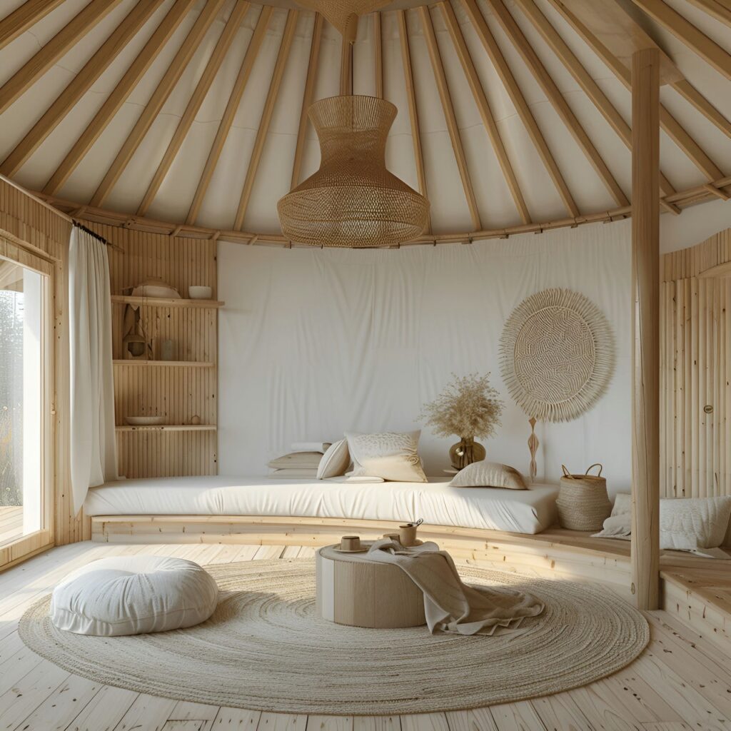 Yurt: architecture, history, sustainability, materials and typical prices