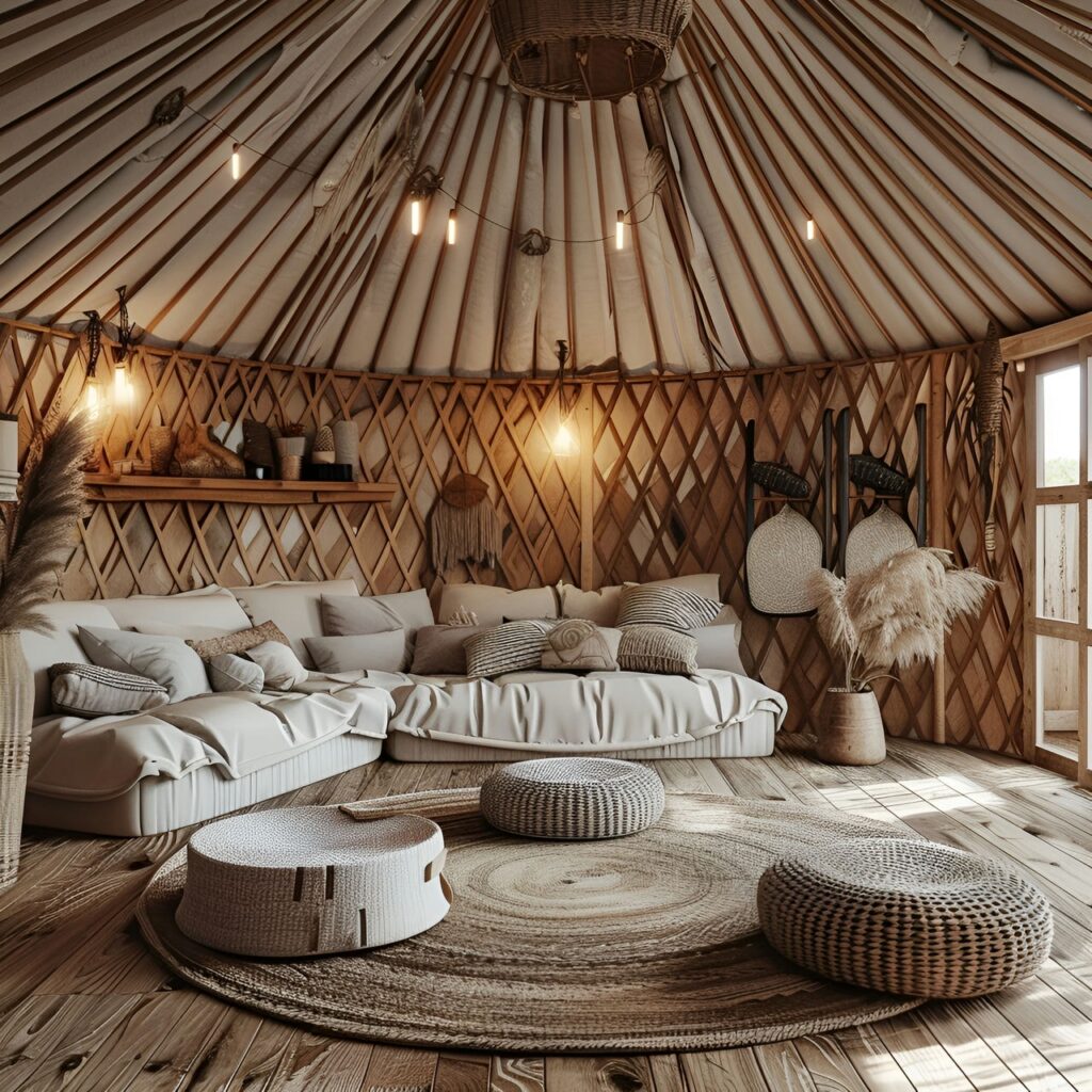 Yurt: architecture, history, sustainability, materials and typical prices