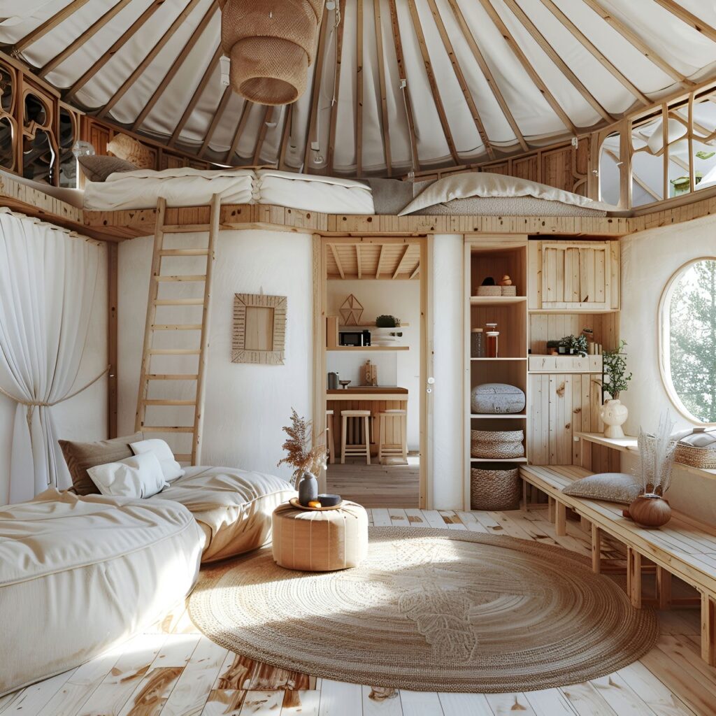 Yurt: architecture, history, sustainability, materials and typical prices