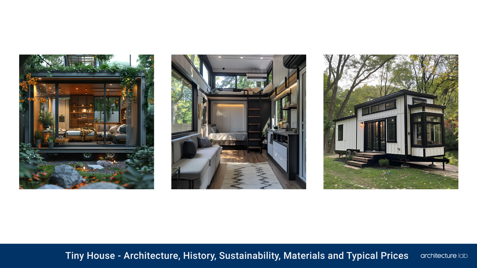 Tiny House: Architecture, History, Sustainability, Materials and Typical Prices