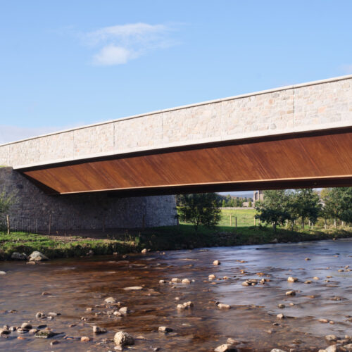 Gairnshiel jubilee bridge / moxon architects