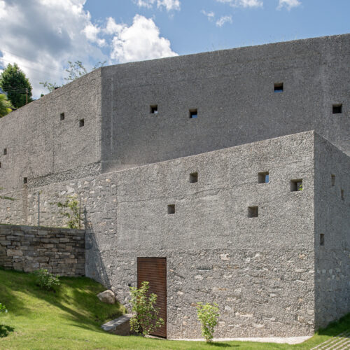 House in san nazzaro / wespi de meuron romeo architects