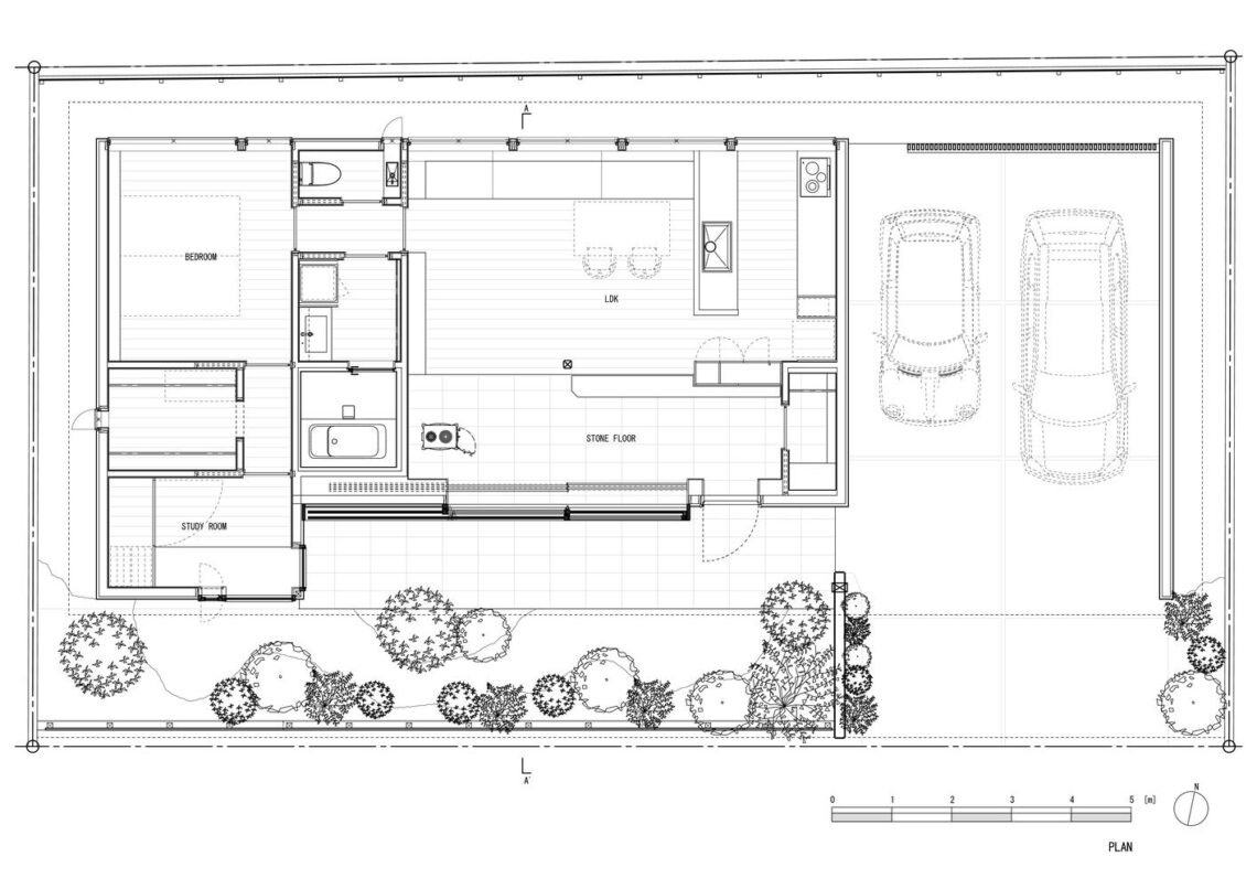 House in torinoki / taichi nishishita architect & associate