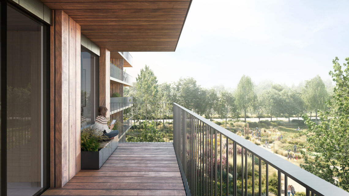 Valckensteyn: sustainable timber housing complex by powerhouse company in rotterdam