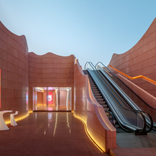 Renovation of wuyuanwan subway station / ateno