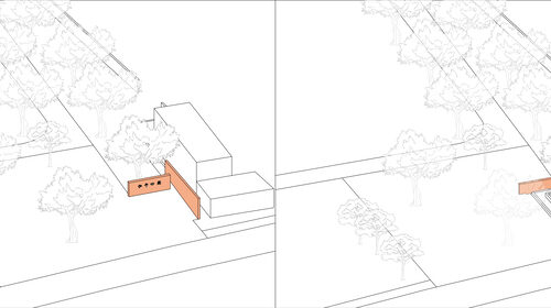 Renovation of peace parks gate 6 / atelier z+