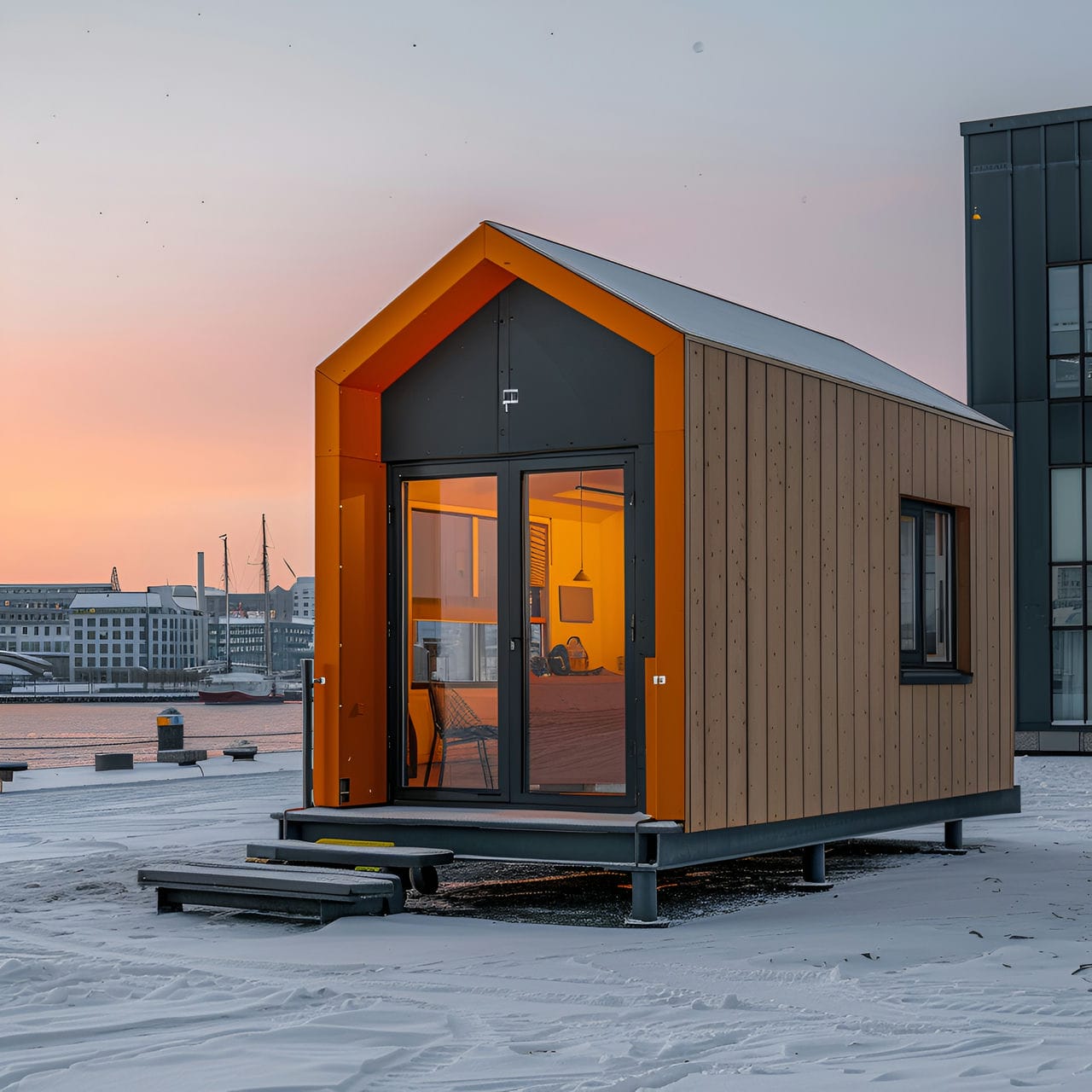 Portable building: architecture, history, sustainability, materials and typical prices