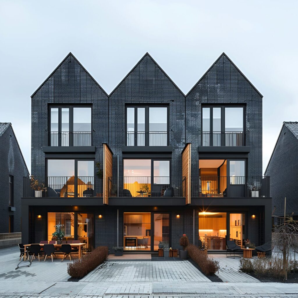 Townhouse: architecture, history, sustainability, materials and typical prices