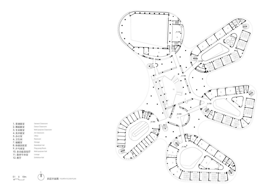 Haikou jiangdong huandao experimental school / tao (trace architecture office)