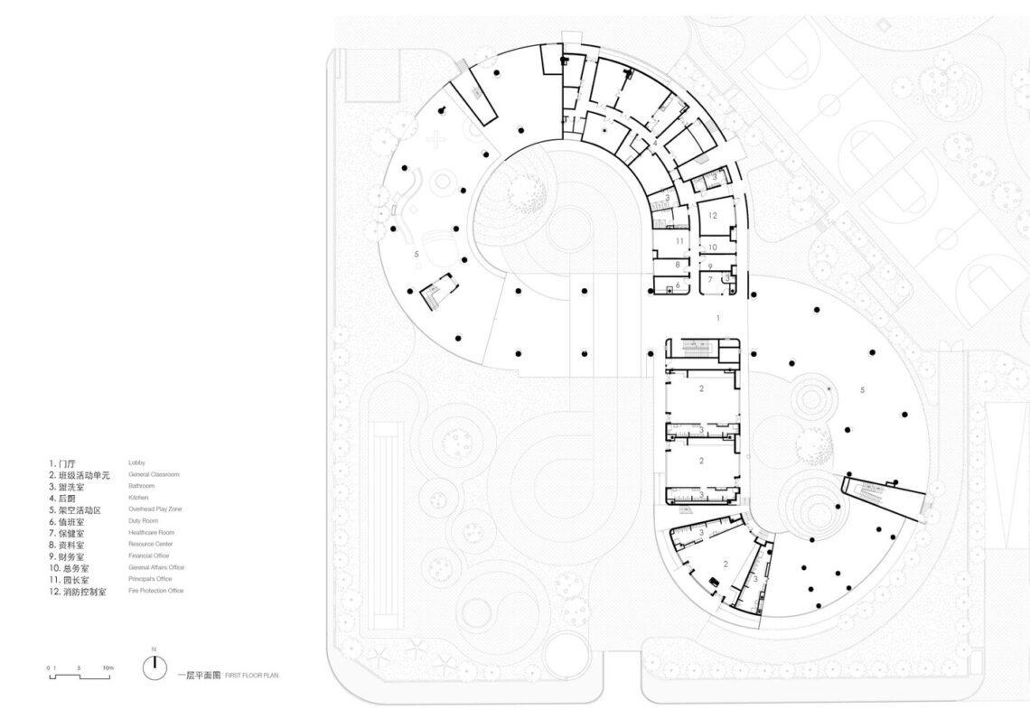 Haikou jiangdong huandao experimental school / tao (trace architecture office)