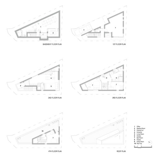 Slit house / architects h2l