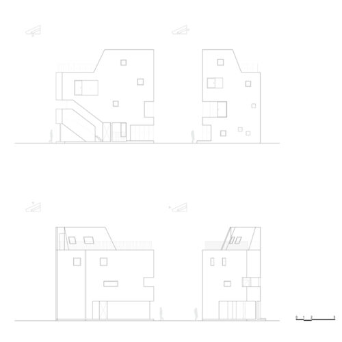 Slit house / architects h2l