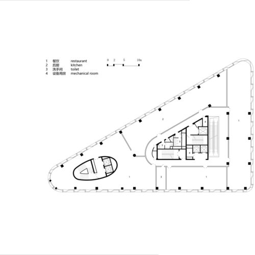 Jinan huizhong starry center / thad sup atelier