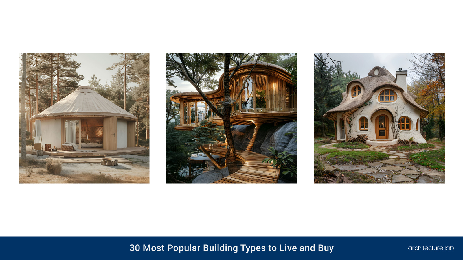 30 Most Popular Building Types to Live and Buy