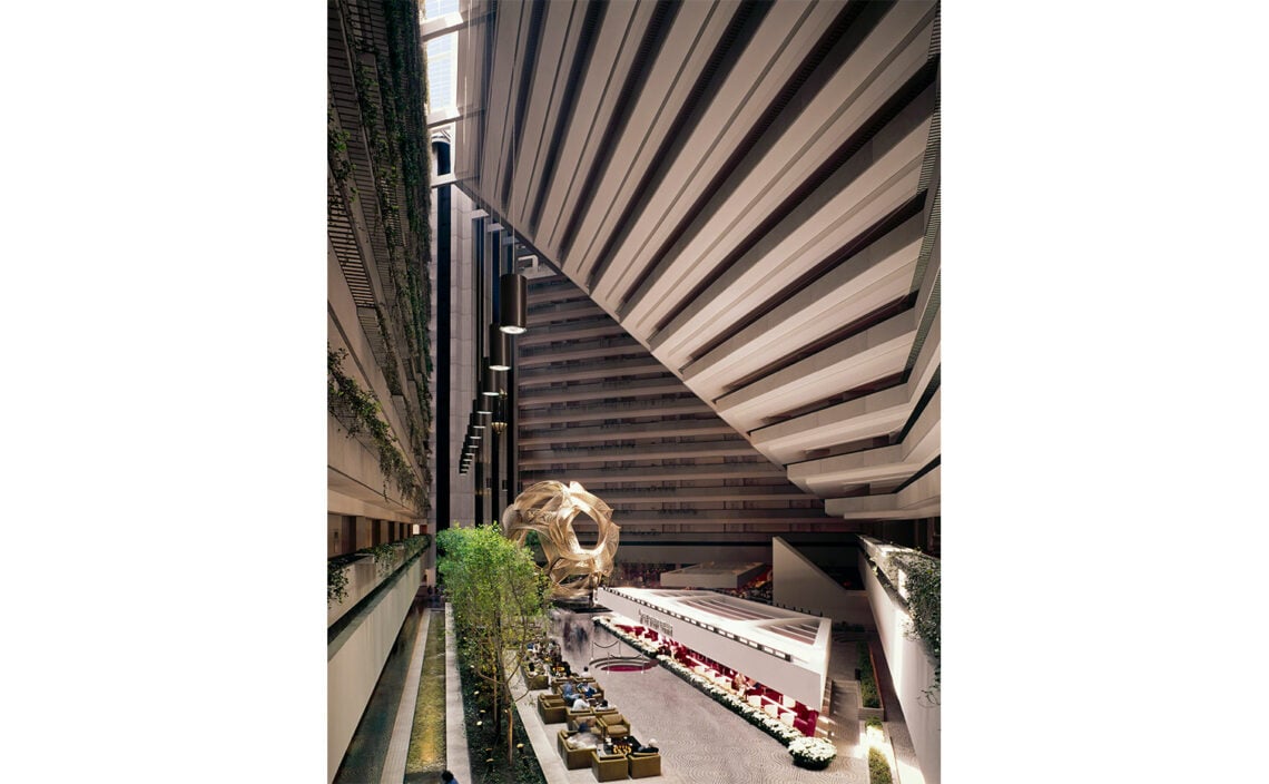 Atrium, hyatt regency san francisco, united states of america - john calvin portman - © michael portman, 1989