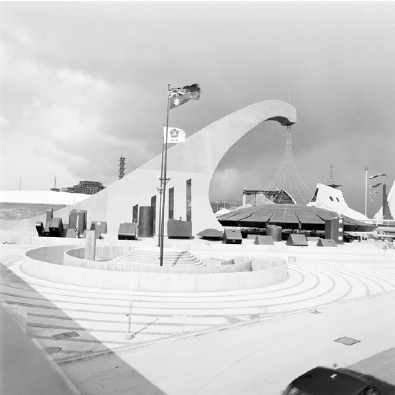 Australian pavilion, expo ’70, osaka. Naa: 1200/l86220. Courtesy of the national archives of australia.