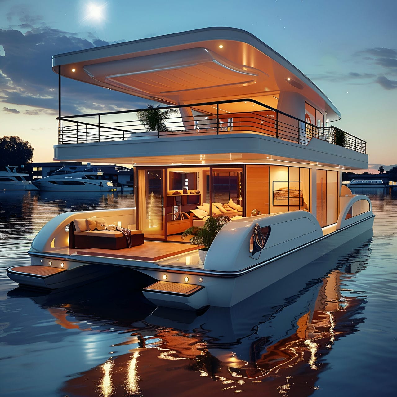 Houseboat: architecture, history, sustainability, materials and typical prices