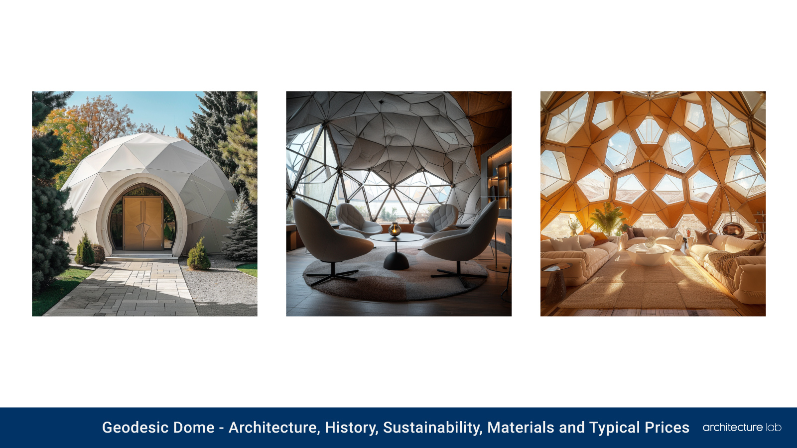 Geodesic Dome: Architecture, History, Sustainability, Materials, and Typical Prices