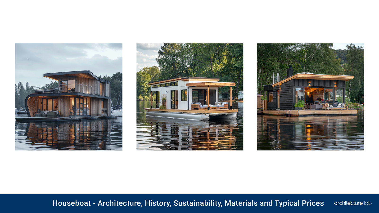 Houseboat: Architecture, History, Sustainability, Materials and Typical Prices