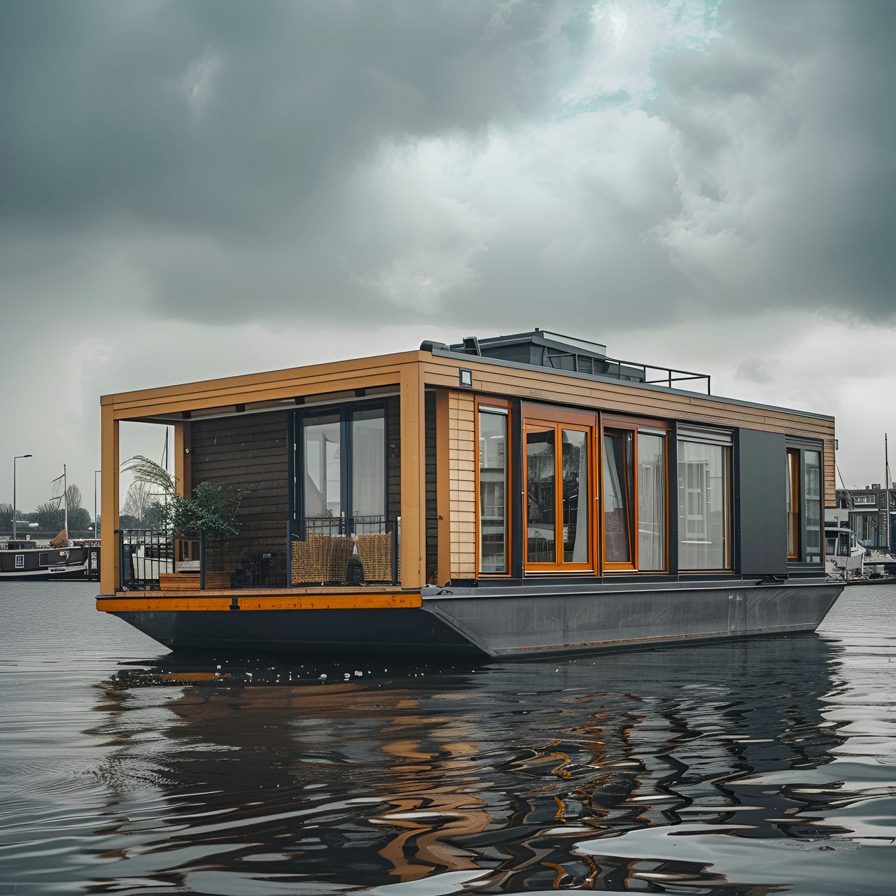 Houseboat: architecture, history, sustainability, materials and typical prices