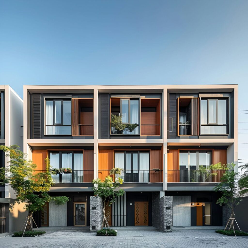 Townhouse: architecture, history, sustainability, materials and typical prices