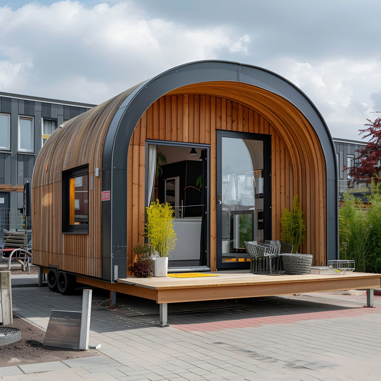 Portable building: architecture, history, sustainability, materials and typical prices