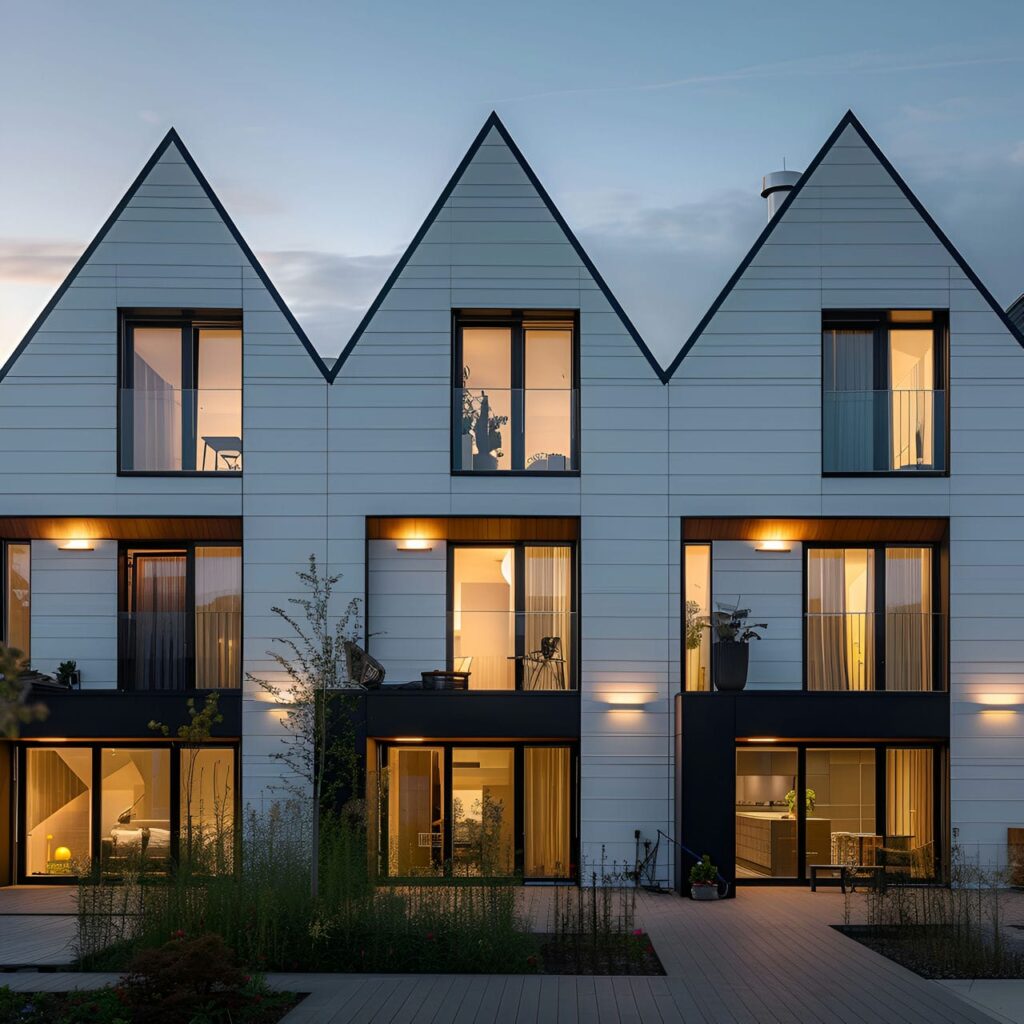 Townhouse: architecture, history, sustainability, materials and typical prices