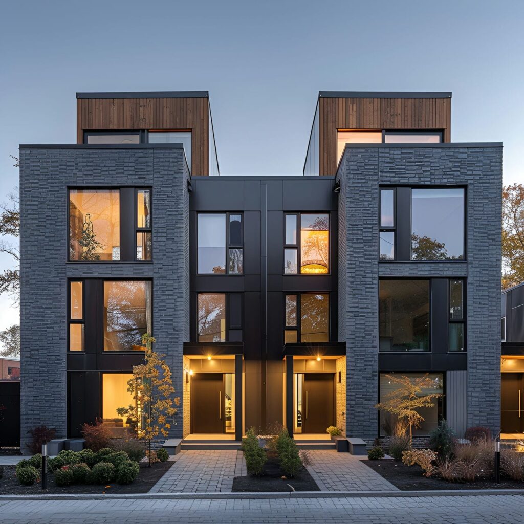 Townhouse: architecture, history, sustainability, materials and typical prices