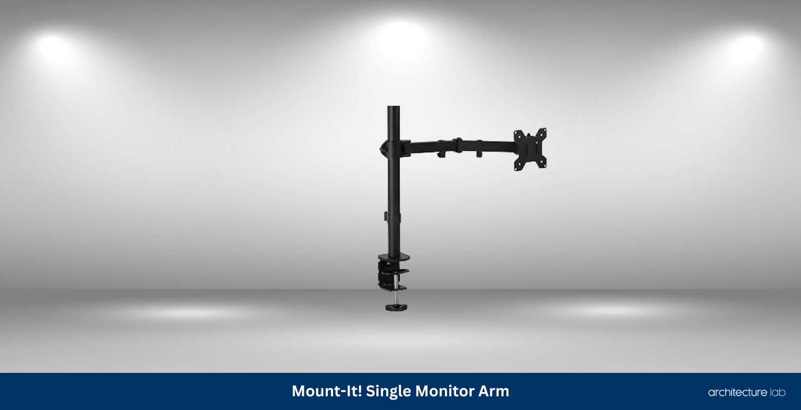 Mount it single monitor arm