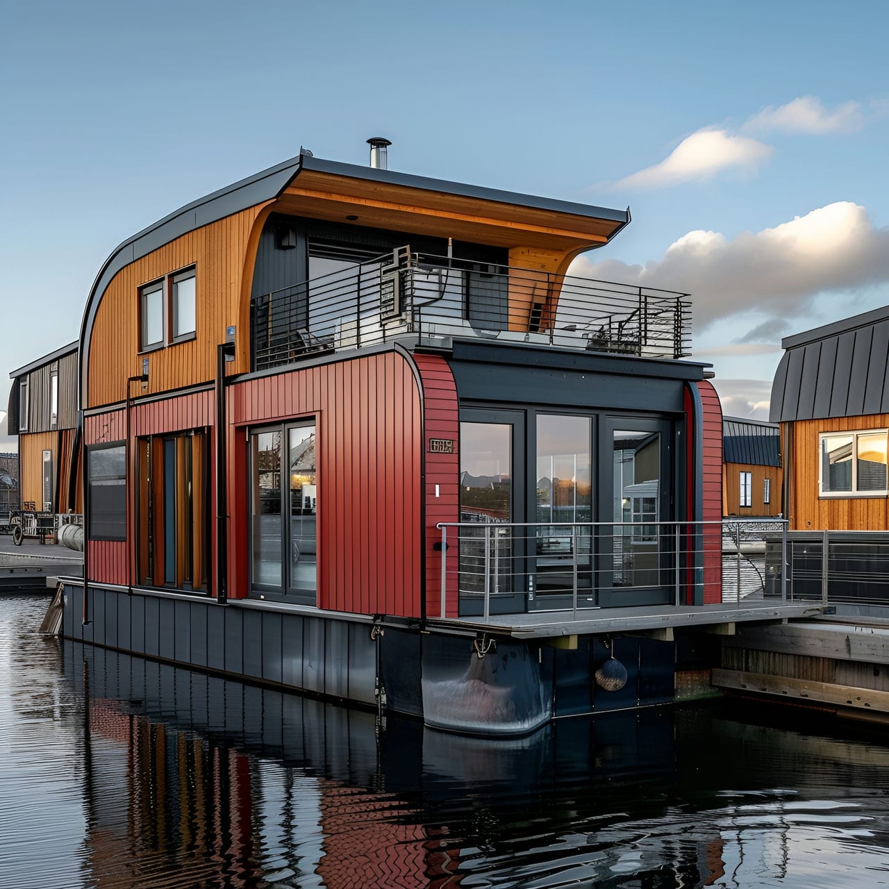 Houseboat: architecture, history, sustainability, materials and typical prices