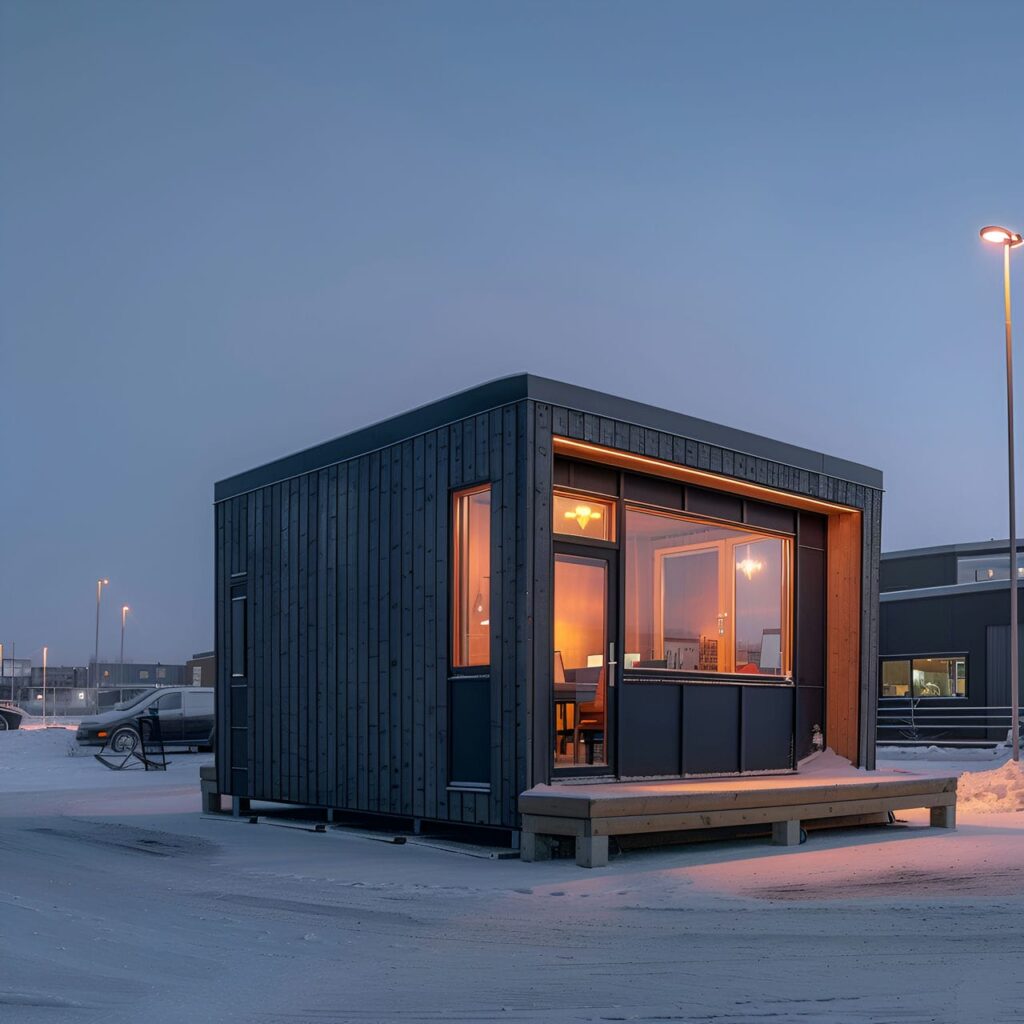 Portable building: architecture, history, sustainability, materials and typical prices