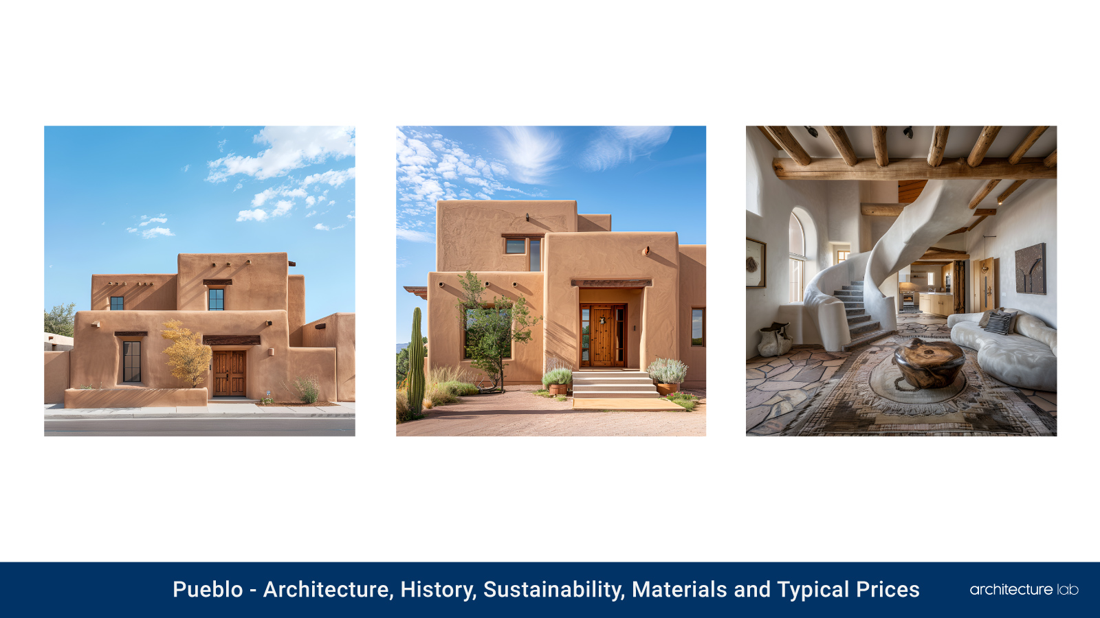 Pueblo: Architecture, History, Sustainability, Materials and Typical Prices