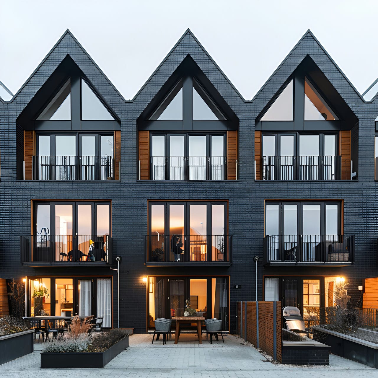 Townhouse: architecture, history, sustainability, materials and typical prices