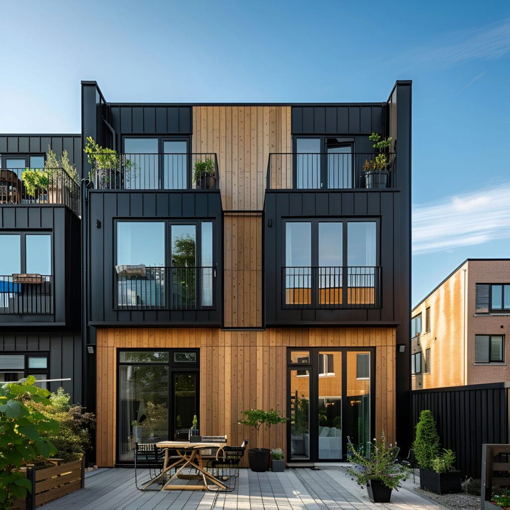 Townhouse: architecture, history, sustainability, materials and typical prices