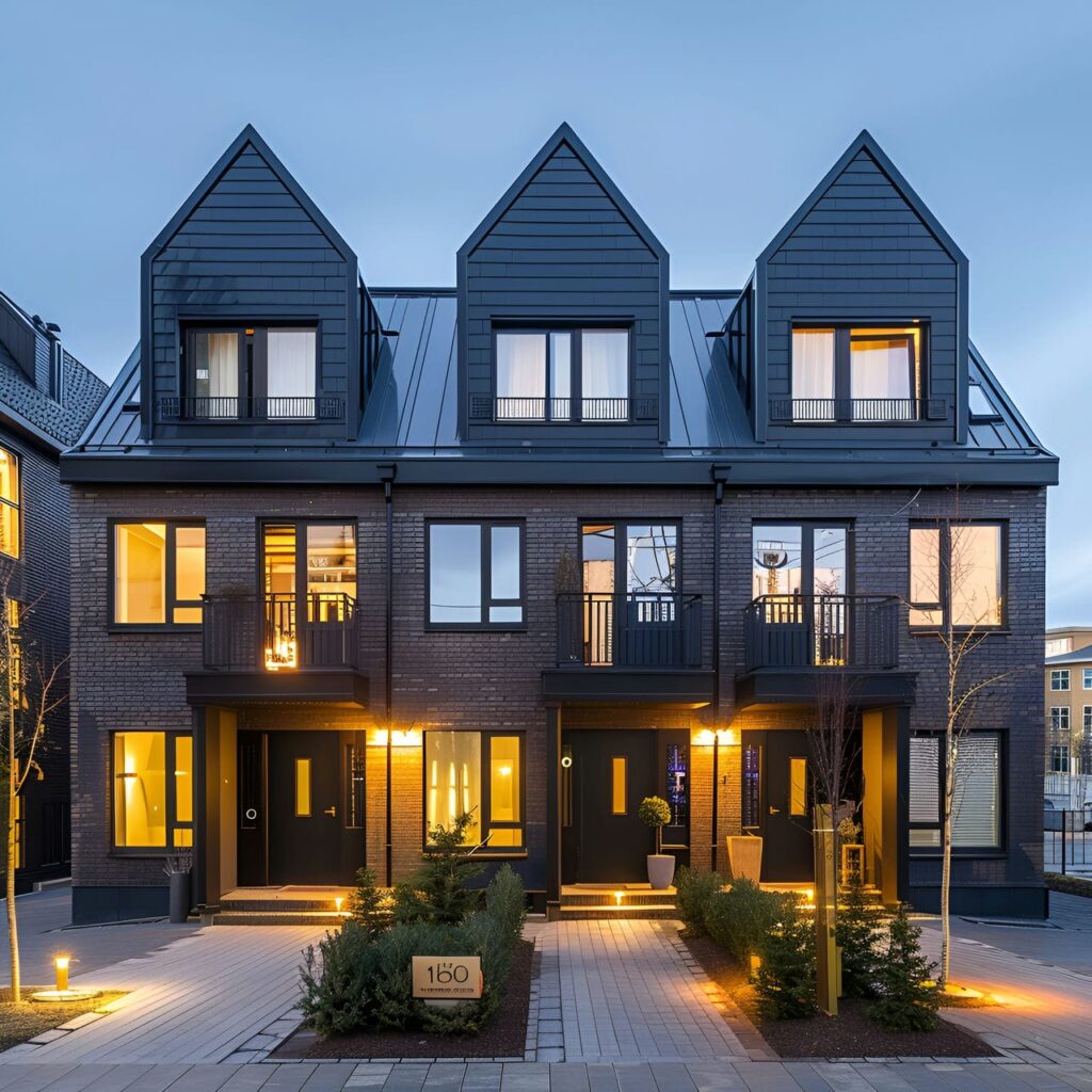 Townhouse: architecture, history, sustainability, materials and typical prices