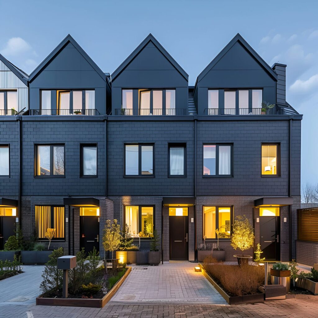 Townhouse: architecture, history, sustainability, materials and typical prices