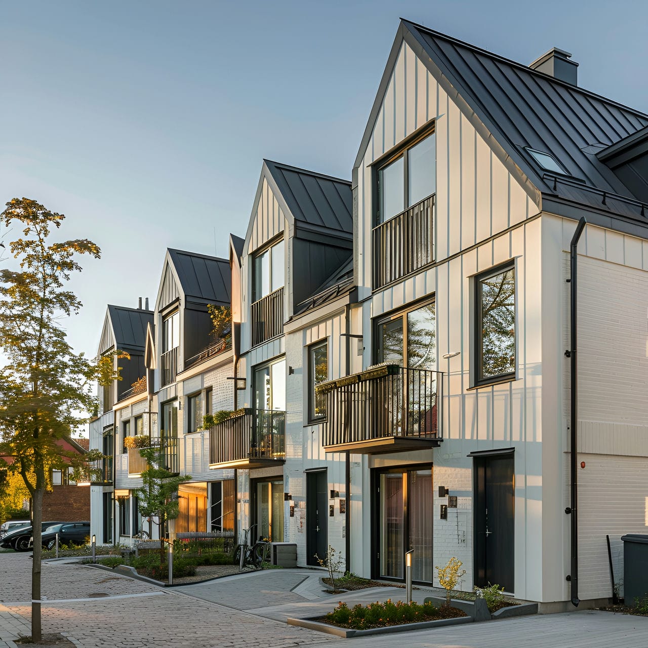 Townhouse: architecture, history, sustainability, materials and typical prices