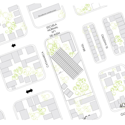 Normal superior school n°1 domingo faustino sarmiento / mario soto and raúl rivarola | classics on architecture lab