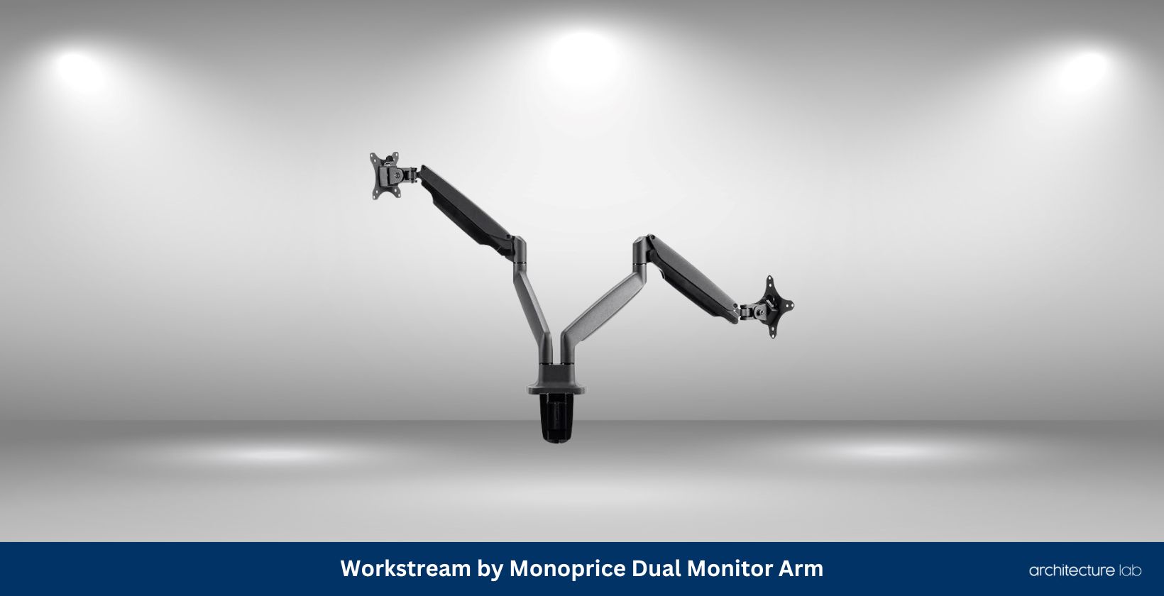 Workstream by monoprice dual monitor arm