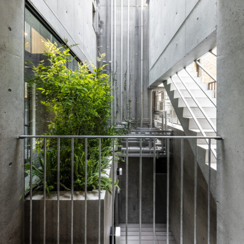 Aube toranomon residential building / ethnos