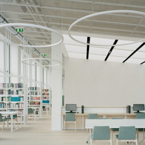 Bbu library and student center / gereben marián architects