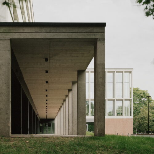 Bbu library and student center / gereben marián architects