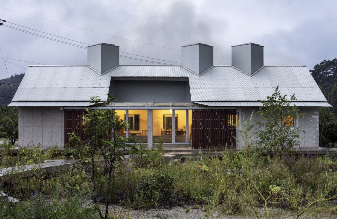 Hoji gangneung houses / aoa architects