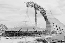 Australian pavilion, expo ’70 during construction, osaka. Courtesy of the national archives of australia.