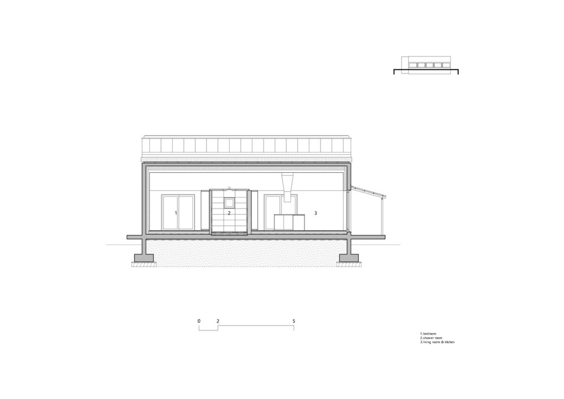 Hoji gangneung houses / aoa architects