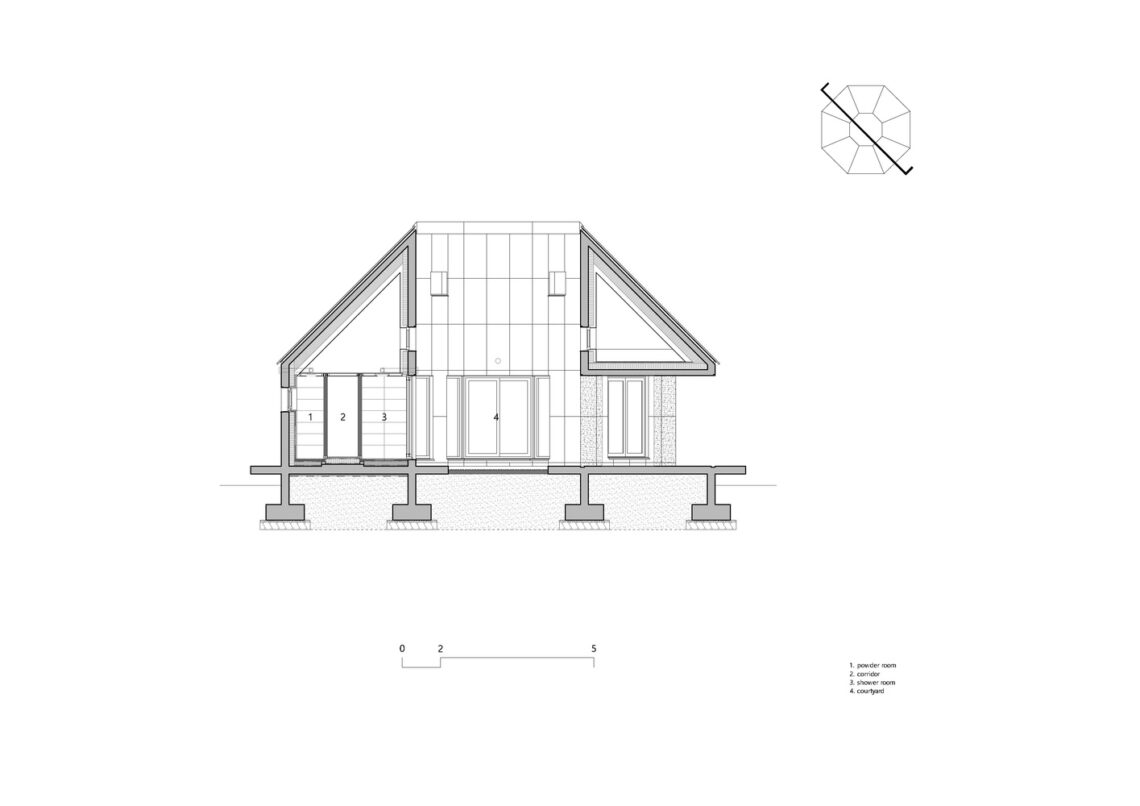 Hoji gangneung houses / aoa architects