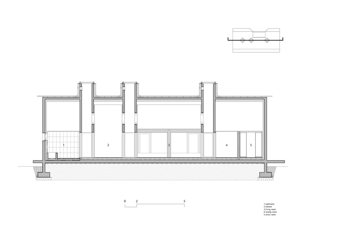 Hoji gangneung houses / aoa architects