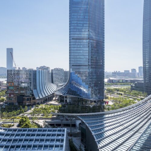 Shanghai west bund ai tower & plaza / nikken sekkei