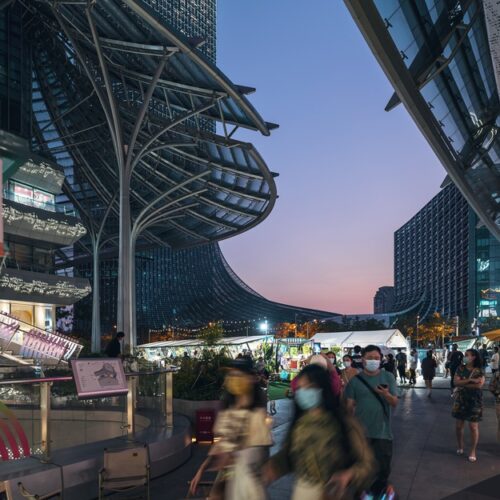 Shanghai west bund ai tower & plaza / nikken sekkei